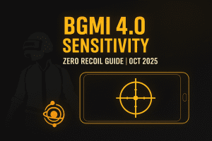 Best BGMI Sensitivity Settings After 4.0 Update